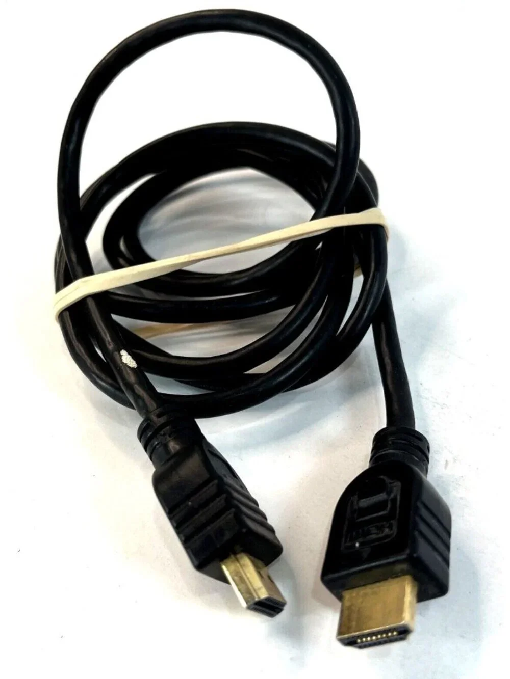 Black HDMI Cable 6 Ft Long For HD TV Monitors Gaming Consoles Audio/Video Device
